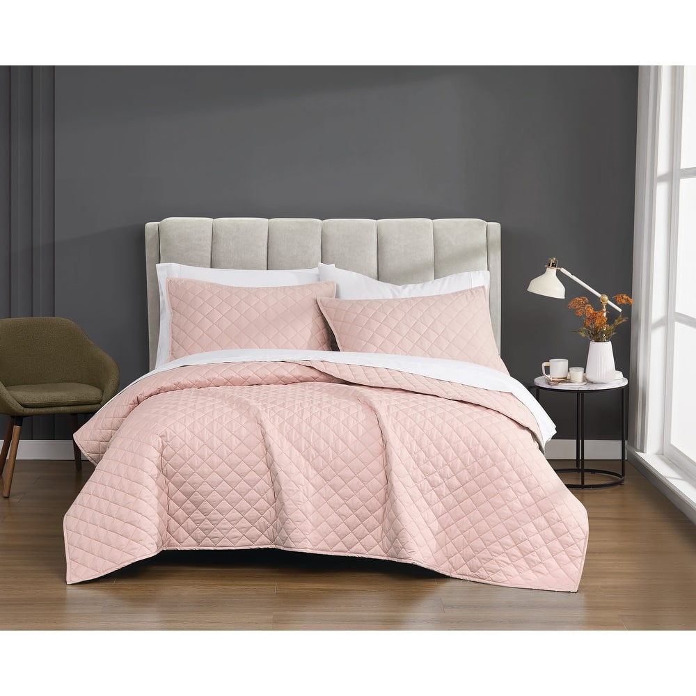 Cannon Solid Percale Quilt Set