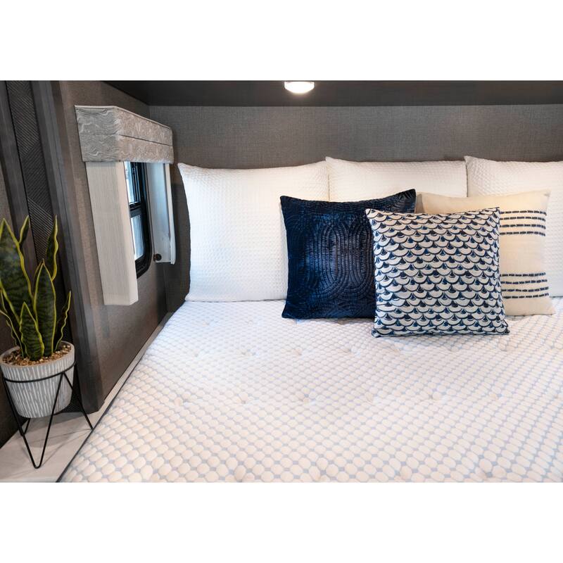Dreamfoam Hybrid 10" Hybrid Mattress with Cool to Touch Fabric, RV Bunk 42x80