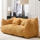 preview thumbnail 88 of 98, Modern Cute Chenille Upholstered Loveseat with High Resilience Foam