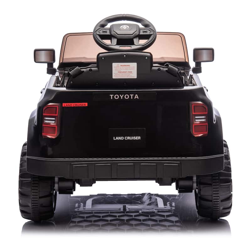 12V Kids Ride On Car W/Parents Control,Licensed Toyota LC250 2024,Four-wheel suspension,Adjustable volume,For Kids Aged 2-4
