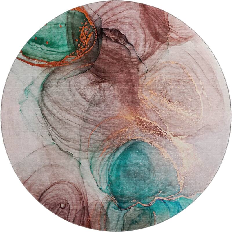 Premium Washable Super Soft Abstract Contemporary Mayfield Rug