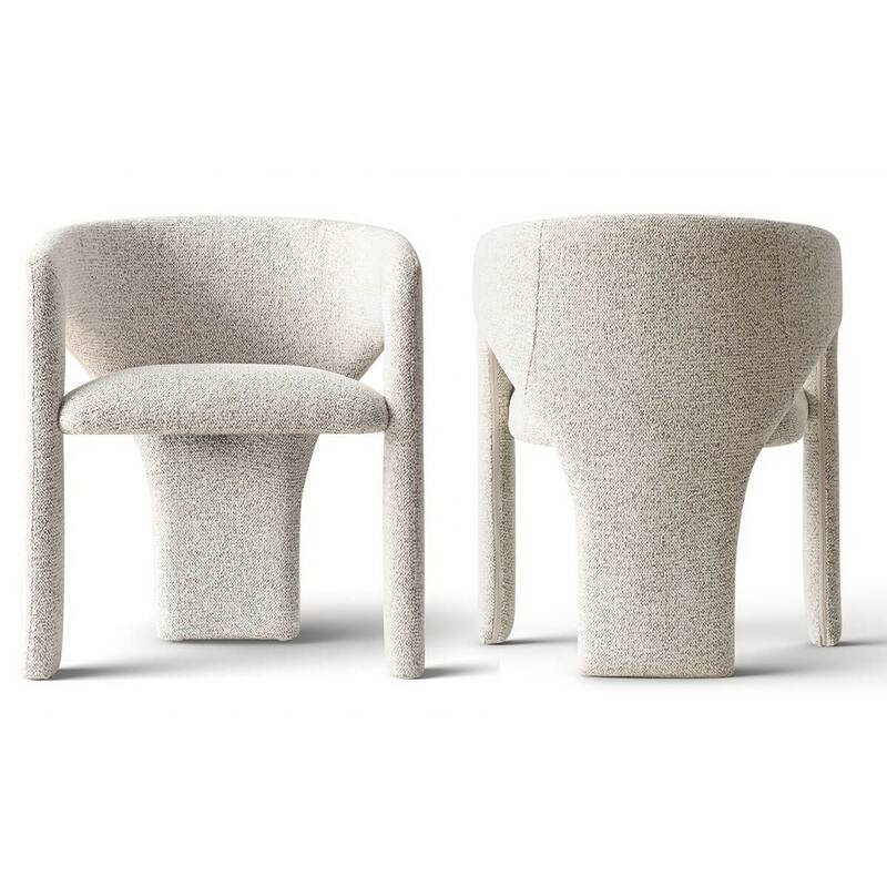 Modern Upholstered Dining Chair with Arm