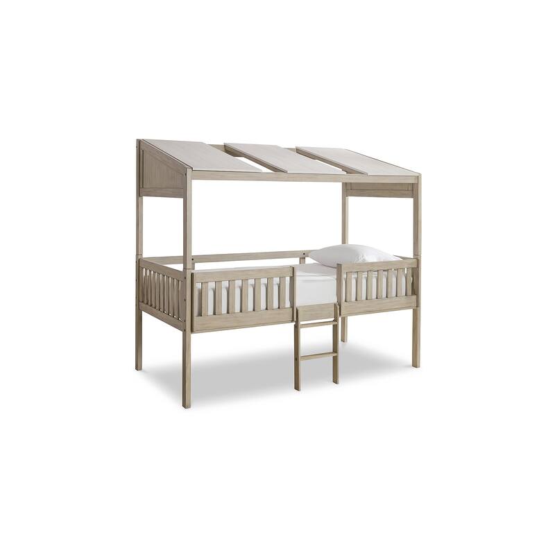 Signature Design by Ashley Wrenalyn Light Brown Twin Loft Bed