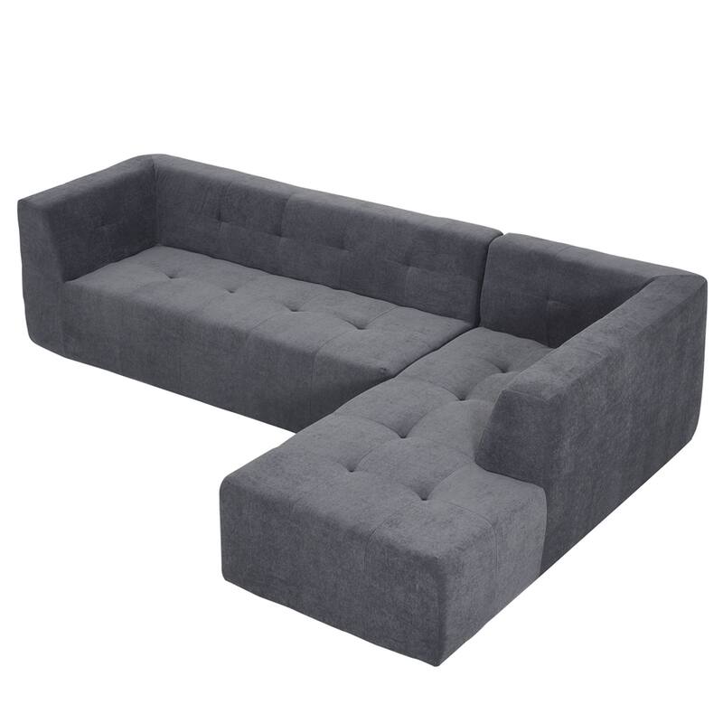 Modular L-Shaped Combination Minimalist Free Combination Sofa
