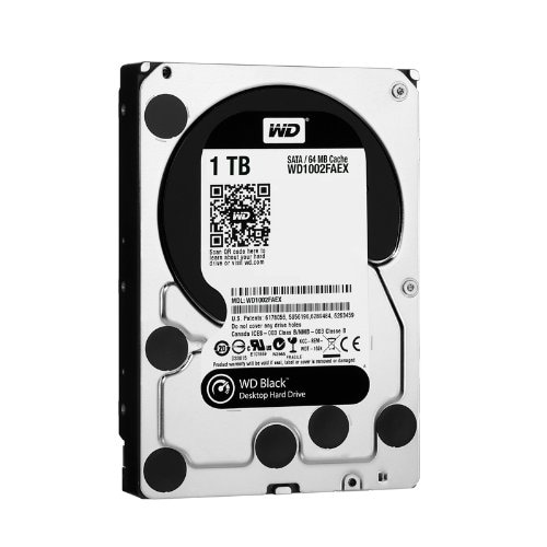 Western Digital Caviar Black 1 TB SATA III 7200 RPM 64 MB Cache Internal Desktop 3.5" Hard Drive
