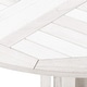 preview thumbnail 7 of 15, CorLiving Miramar Natural Hardwood Outdoor Drop Leaf Dining Table