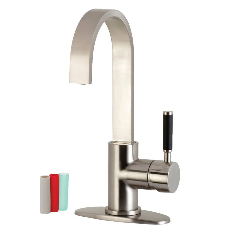 Kingston Brass Kaiser 1.75 GPM Deck Mounted Bar Faucet - Brushed Nickel