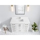 preview thumbnail 32 of 161, Willow Collection 48 in W x 22 in D x 36 in H Boston Single Bowl Sink Bathroom Vanity with Countertop