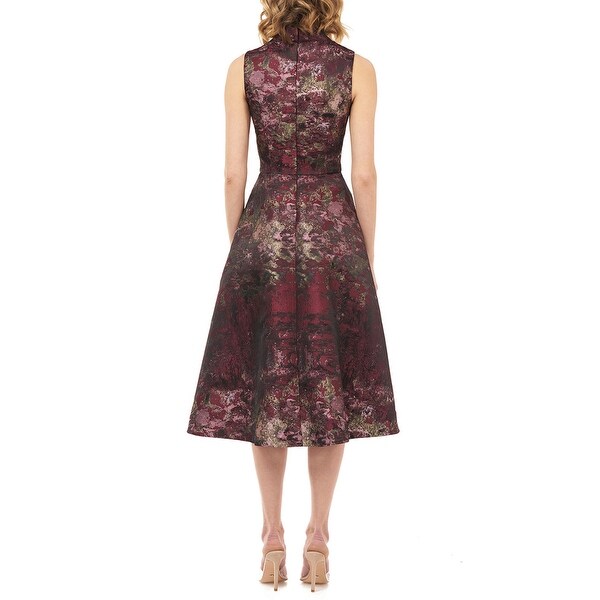 kay unger midi dress