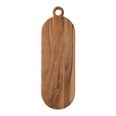Acacia Wood Cheese/Cutting Board with Handle