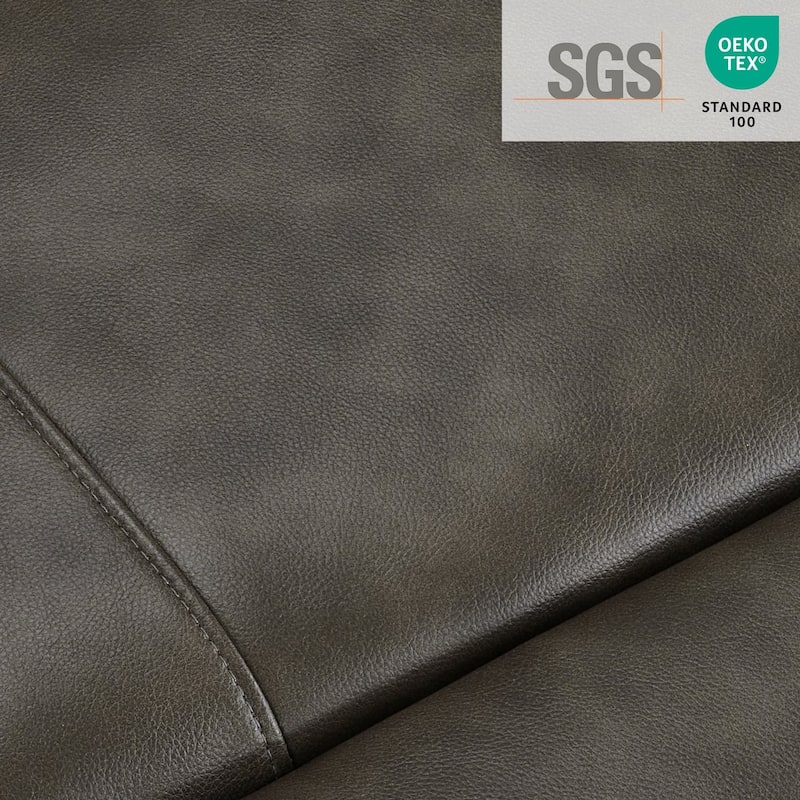 MCombo 62.6'' RV Recliner Loveseat Sofa with Console, Zero Wall Hugger Power Loveseat Recliner with USB Charge Ports, Outlet