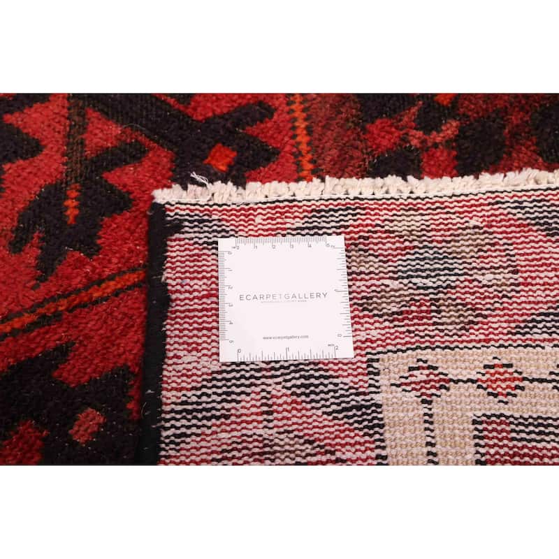 ECARPETGALLERY Hand-knotted Kayseri Vintage Red Wool Rug - 4'7 x 7'1