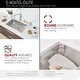 preview thumbnail 4 of 27, STYLISH 27"L x 18"W Stainless Steel 18 Gauge Single Basin Undermount Kitchen Sink with Basket Strainer