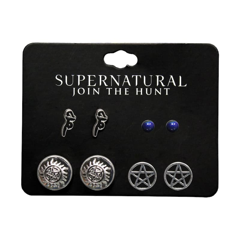 Supernatural Earring Set, 4-Pack - Multi