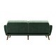preview thumbnail 48 of 47, The Novogratz Tallulah Velvet Fold-down Memory Foam Futon