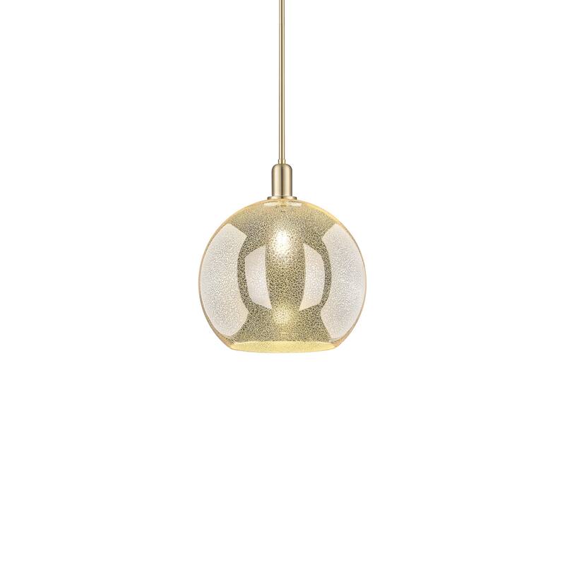 Innovations Lighting 716-1S-18-14 Athens Pendant Athens 14" Wide - Champagne Bronze / Mercury