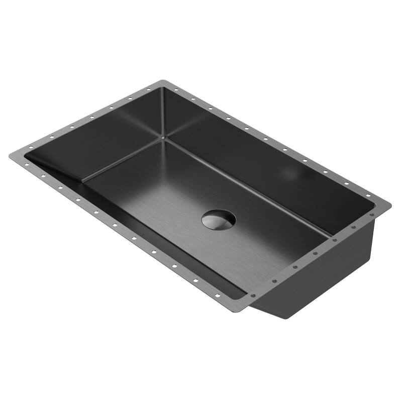 Karran USA CCU400 Cinox 23-5/8" Rectangular Stainless Steel Undermount