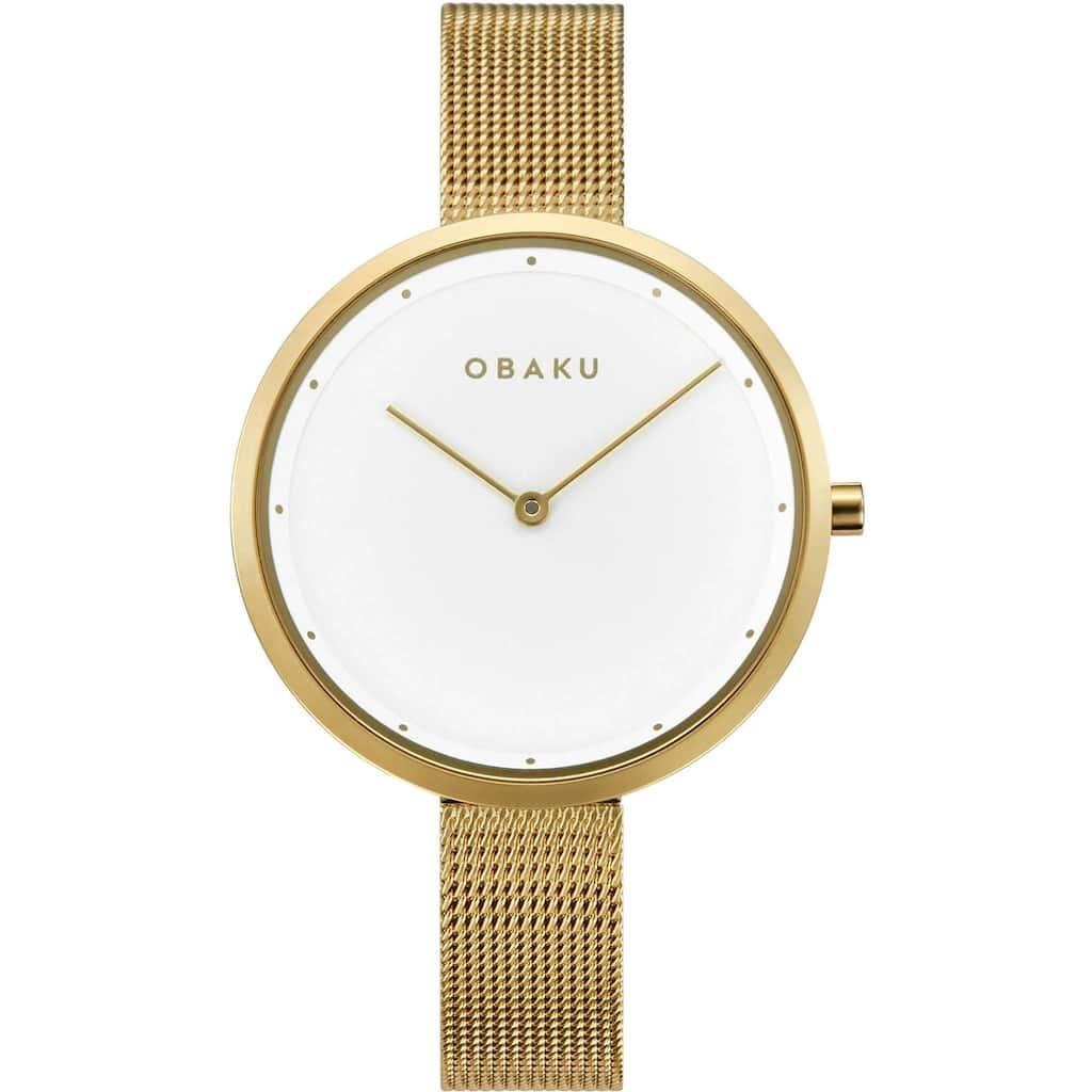 Obaku Women's Classic White Dial Watch - V227LXGIMG - 6 (36)