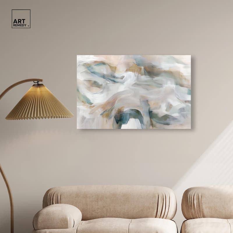 Whispering Colors IV Canvas by Art Remedy, Gallery Wrapped