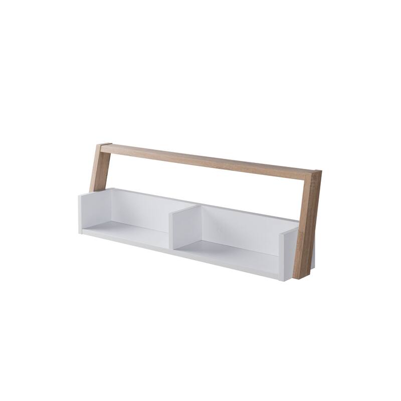 Isabelle Mid-century Modern 2-Shelf Wall-mounted Console by Furniture of America