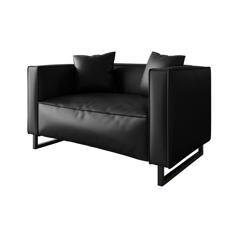 CraftPorch Mid Century Modern 3- Pieces Upholstered Living Room Set