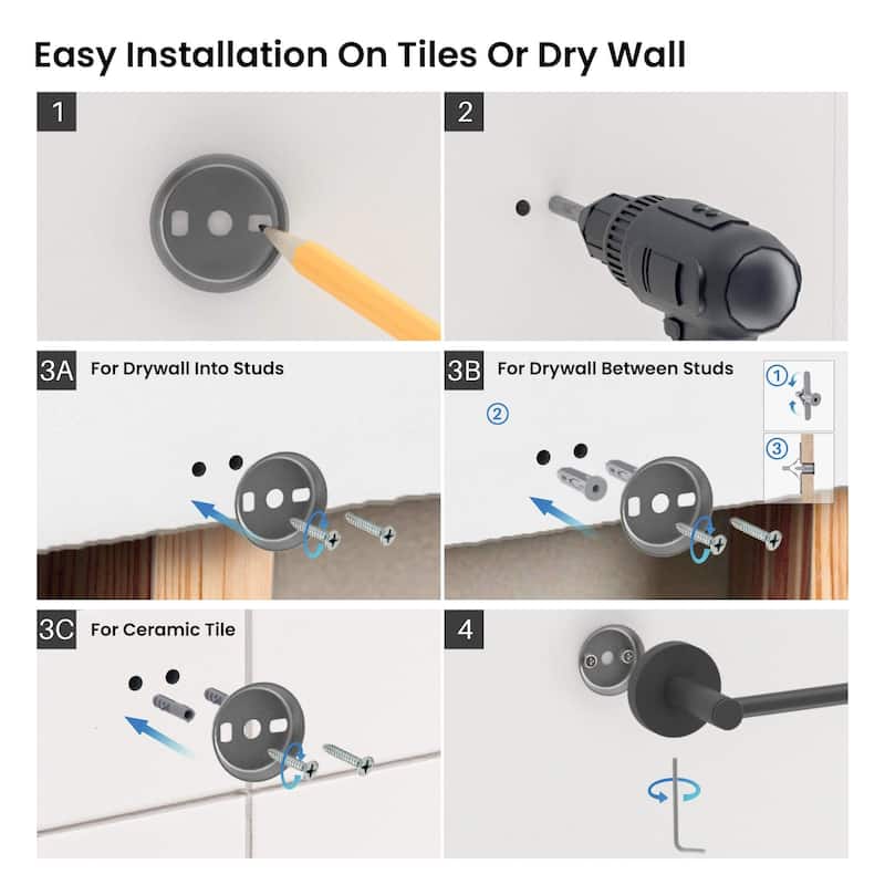 Circular Bathroom Toilet Paper Holder