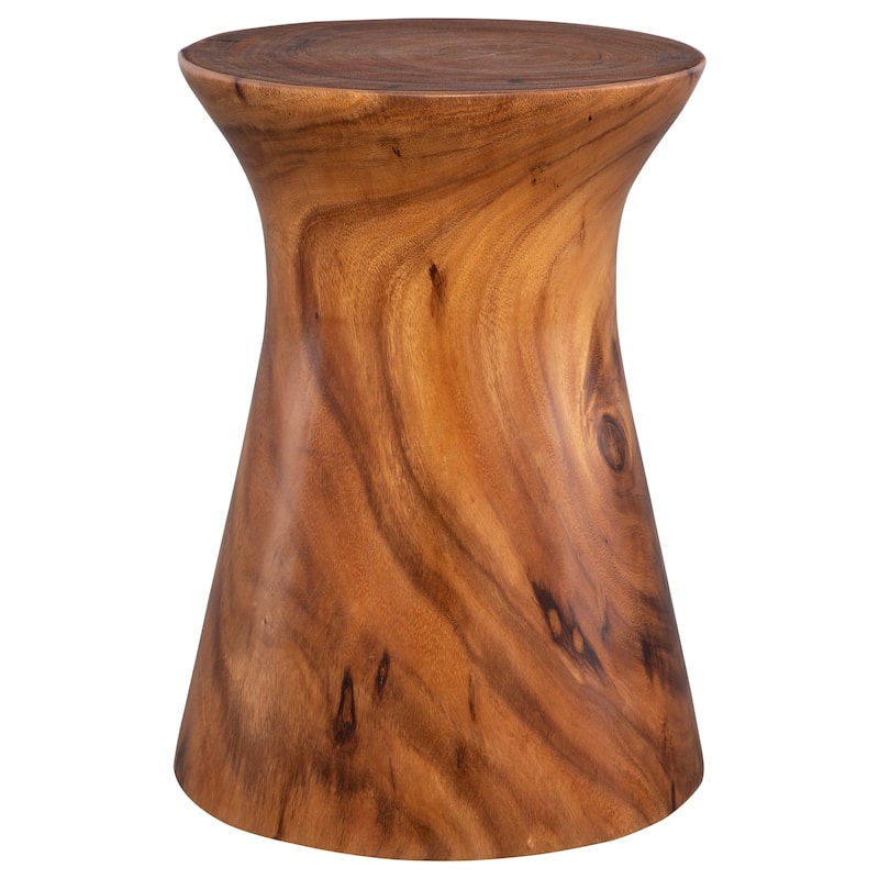 Uttermost Swell Wooden Accent Table - 13"W x 18"H x 13"D