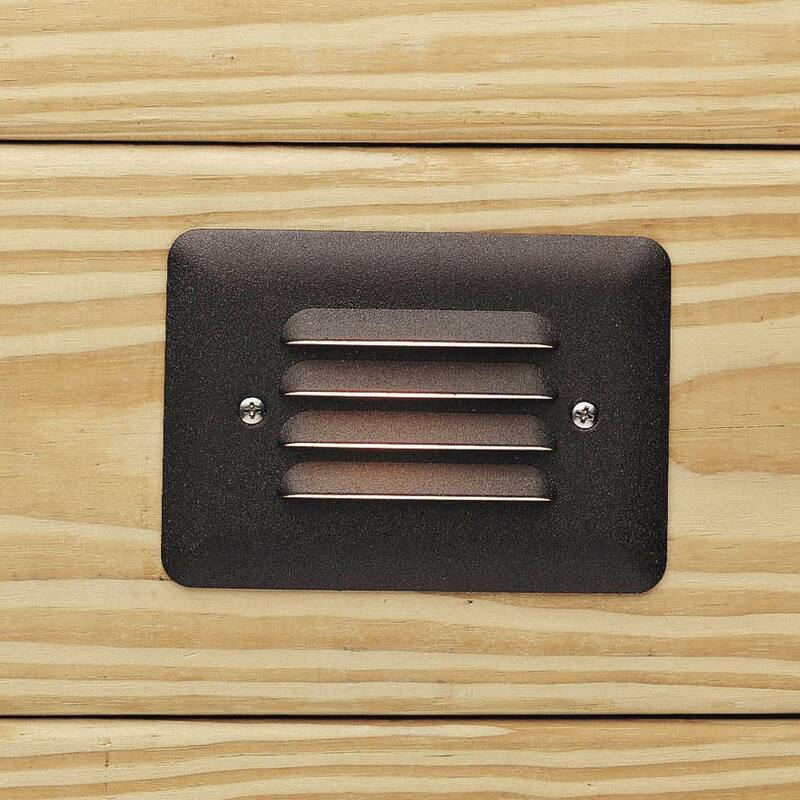 Kichler 5" Xenon Mini Louvered Step Light