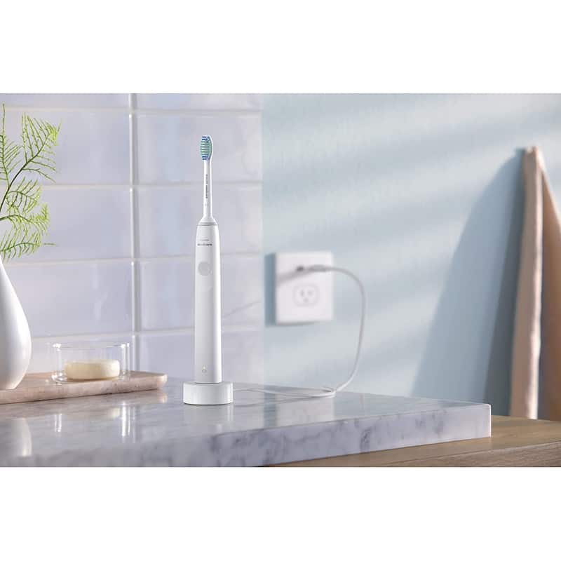 Power Toothbrush, White Grey