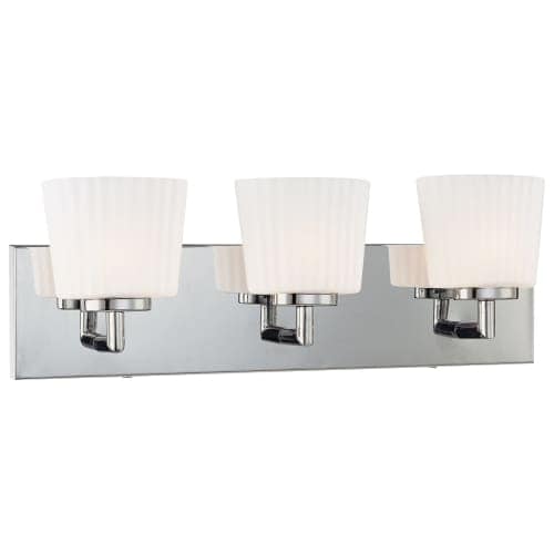 Kovacs P5143 Bath Art 3 Light 20" Wide Bathroom Vanity Light with Frosted Glass Shades - ADA Compliant
