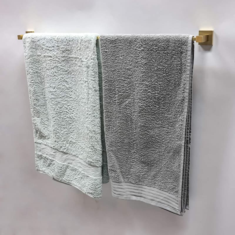 Dyconn Faucet Vienna Series Gold Bathroom Towel Bar (34 Inch) - Black