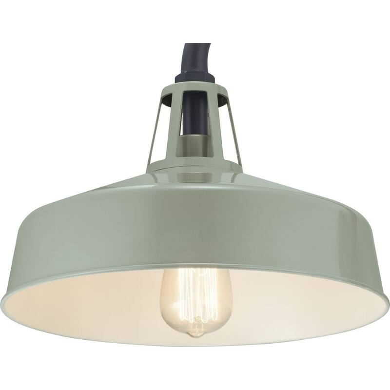 Cedar Springs 1-Light Pistachio Farmhouse Outdoor Wall Lantern Light