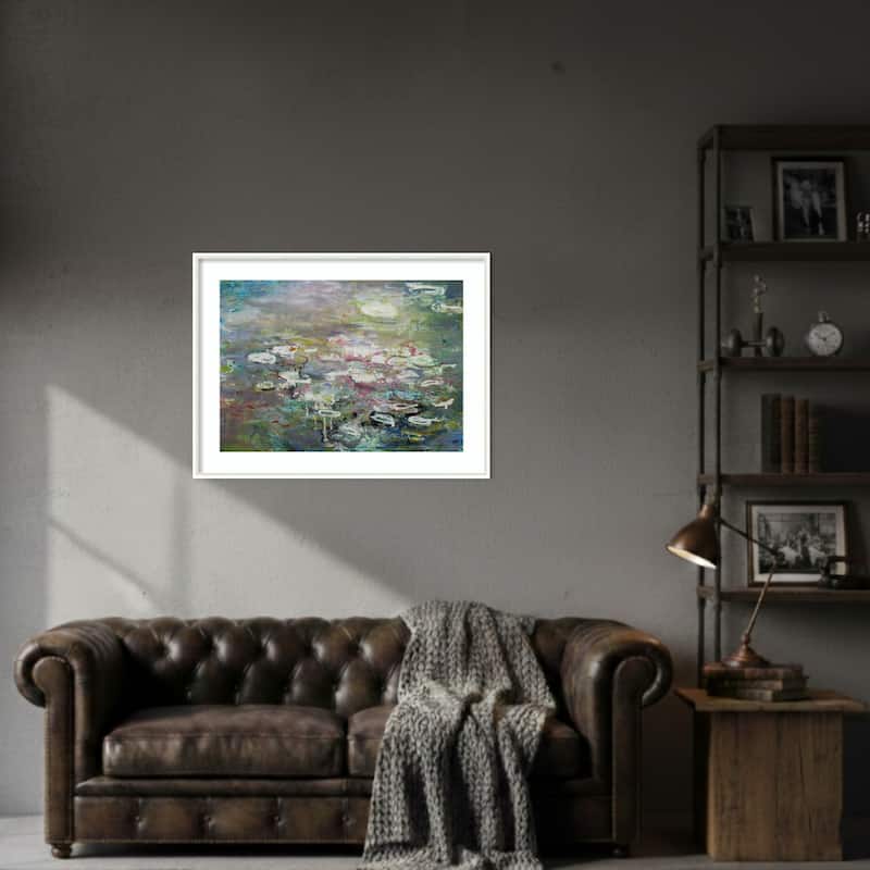 Ethereal Reflections by Wayne Sleeth Wood Framed Wall Art Print