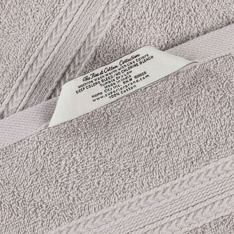 Eco-Friendly Sustainable Cotton 6-Piece Bathroom Towel Set