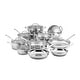 preview thumbnail 1 of 5, Cuisinart Chef's Classic Stainless 17-Piece Set