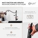 preview thumbnail 34 of 40, STYLISH Pull Down Kitchen Faucet with Water Filter Stainless Steel