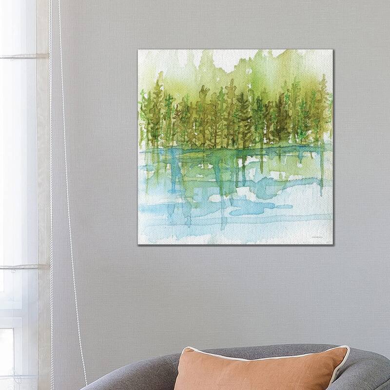 iCanvas "Forest Reflections" by Kamdon Kreations Canvas Print - 26x26x1.5