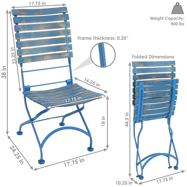 Sunnydaze decor sunnydaze folding suspension outdoor lounge chair outlet