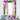 Designart 'Pink Blossom 46' Bohemian and Eclectic Mirror - Vanity Printed Mirror