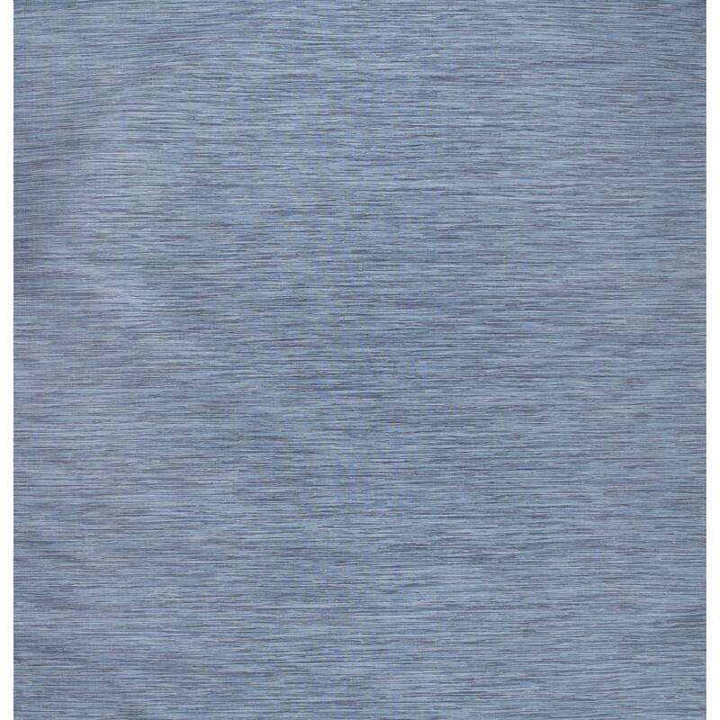 JONATHAN Y Bo Modern Flatweave Solid Area Rug - 6' Square - Blue