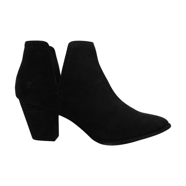 Frye Womens jennifer cut out bootie Suede Almond Toe Ankle Fashion Boots - 11. Opens flyout.