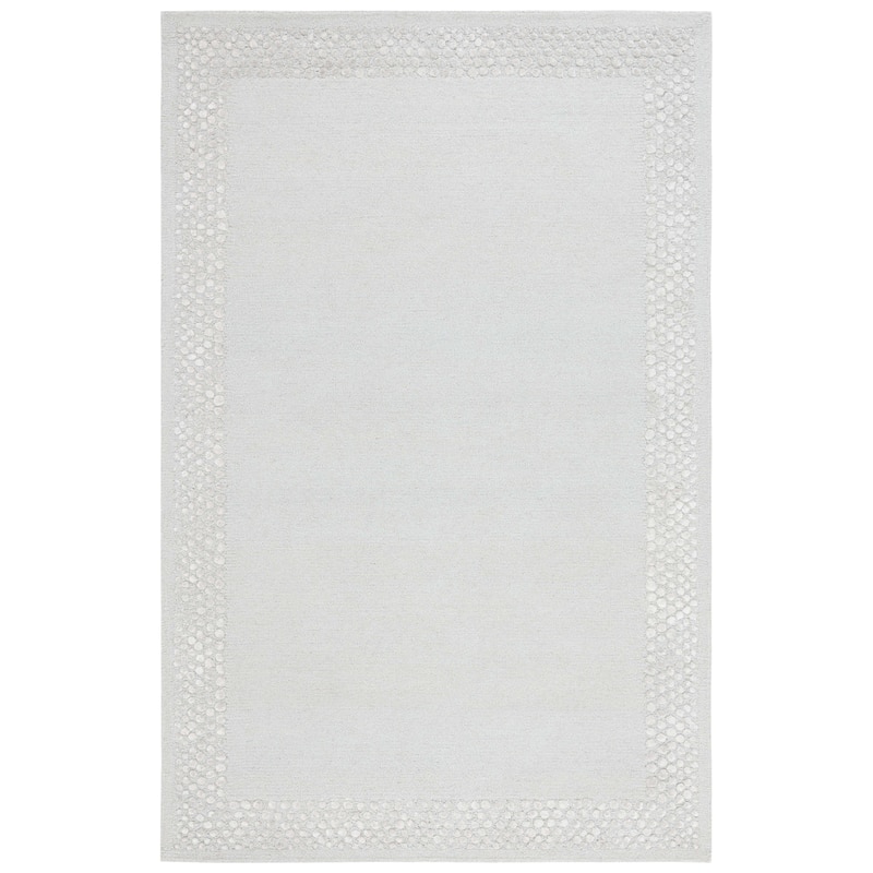 SAFAVIEH Handmade Glamour Printed Border Viscose Rug