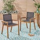 Option teak finish
