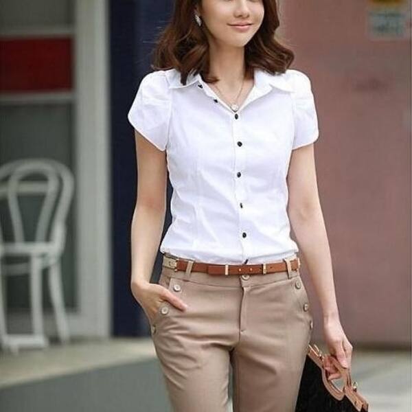 Shop Women Pants 2016 Spring Autumn Plus Size Elegant Ol Office
