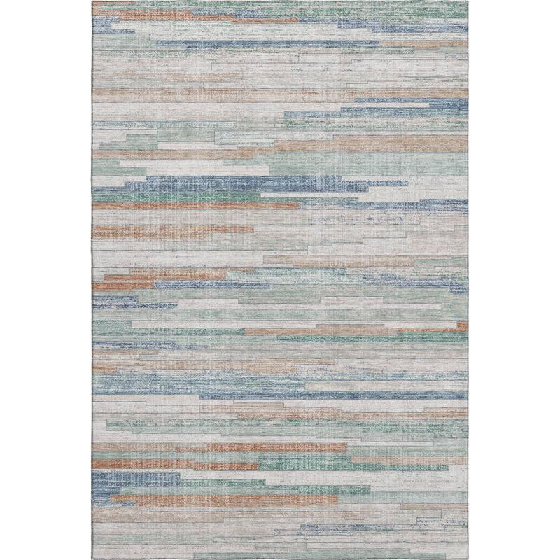 Premium Washable Super Soft Modern Stripe Mayfield Rug