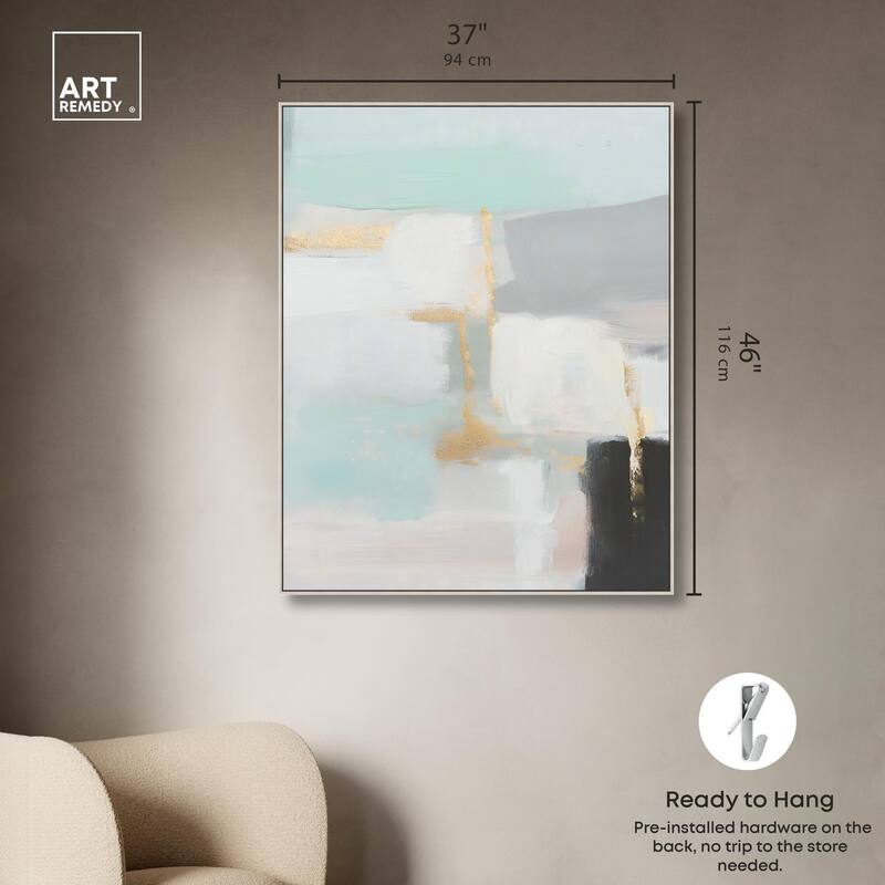 Pale Radiance II Canvas by Art Remedy