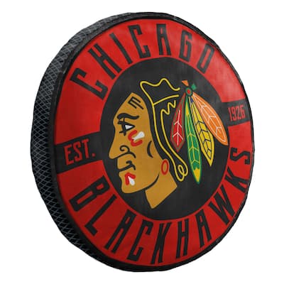 NHL Chicago Blackhawks 15 Inch Travel Cloud Pillow - 15"