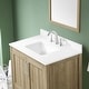 preview thumbnail 37 of 109, OVE Kansas Single Sink Bathroom Vanity, Dove White Engineered Stone Top