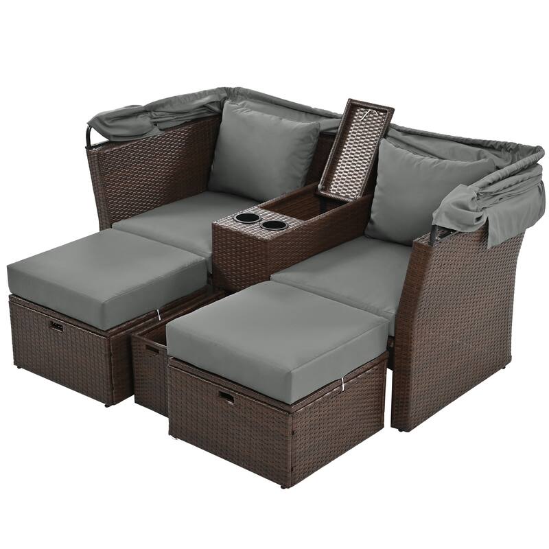 2-Seater Outdoor Patio Daybed