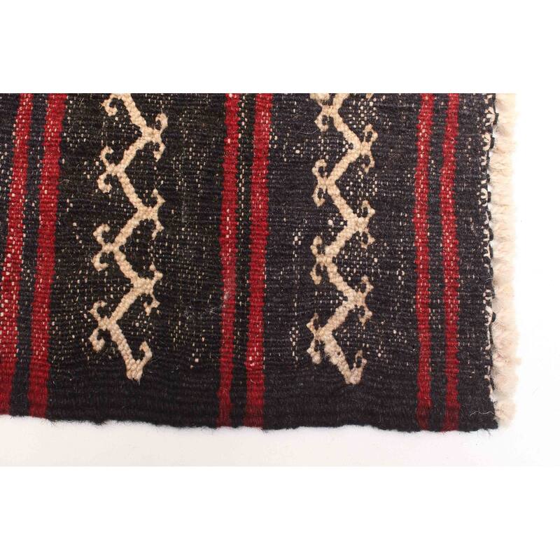 ECARPETGALLERY Hand-knotted Teimani Red Wool Rug - 3'3 x 5'0